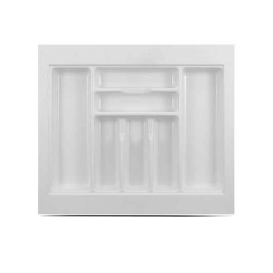 KCI08W - White Extra Large Cutlery Tray Insert (suits 700 mm draws)