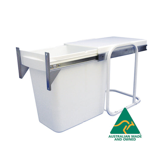 44L Single Bin Slide Out Door Mount Waste Separation System (KRB14D)